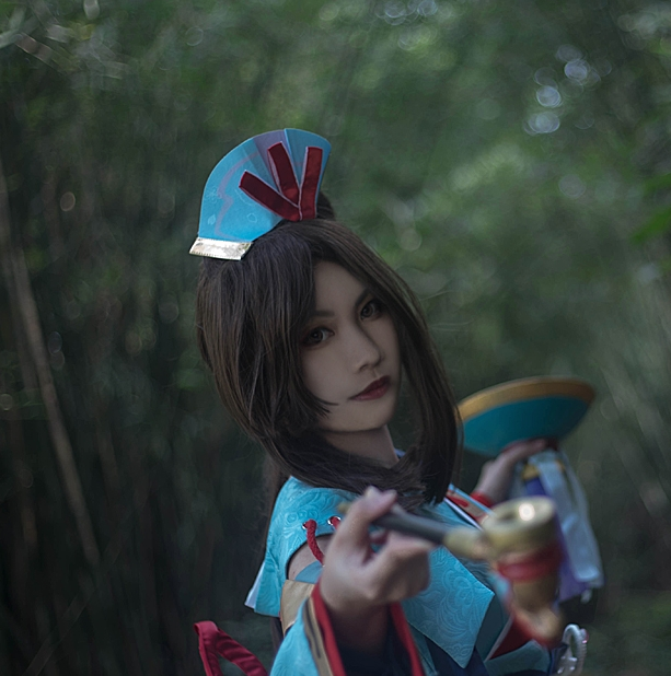 阴阳师烟烟罗cosplay,温柔体贴美丽动人