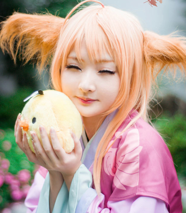 《狐妖小红娘》涂山红红cosplay,古代装扮的小姐姐可爱迷人