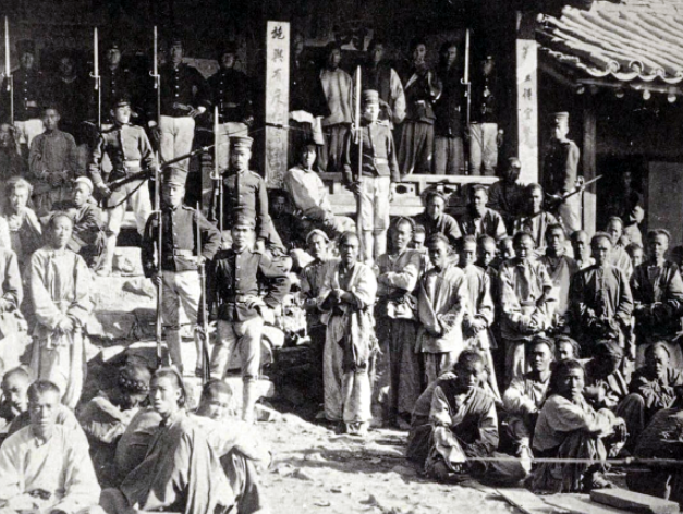 勿忘国耻:1894年甲午中日战争历史老照片
