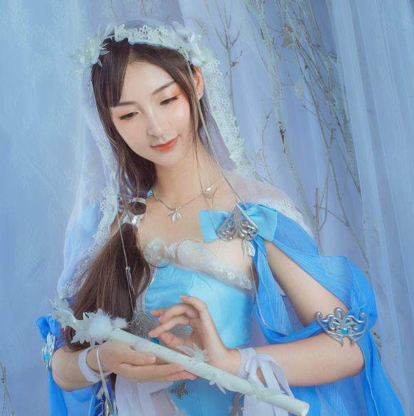 游戏《天涯明月刀》cosplay,优雅十足的古装小姐姐