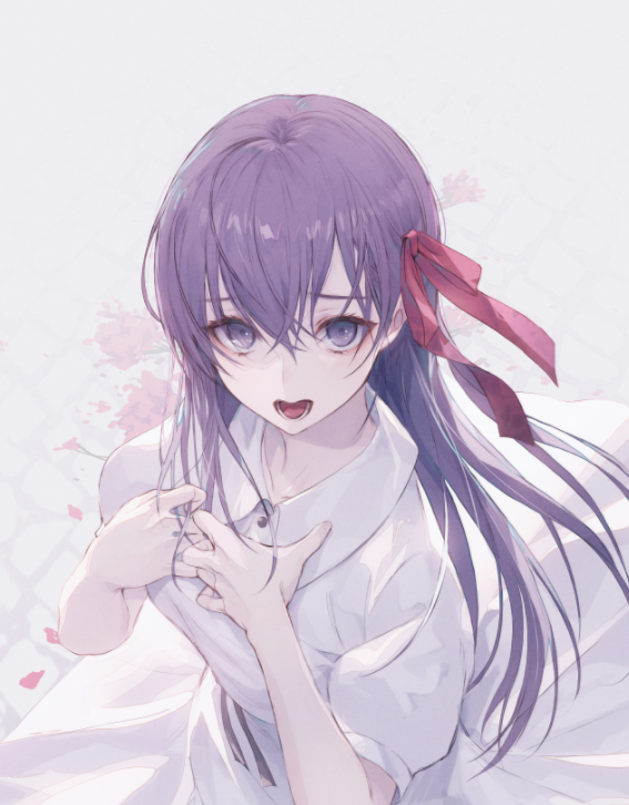 二次元动漫角色壁纸合集,英气十足的美少女
