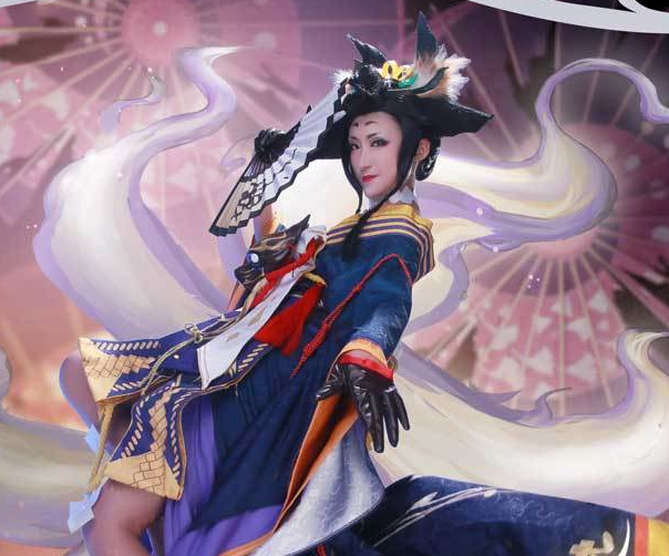 cosplay《阴阳师》玉藻前,美丽动人的小姐姐,尽显唯美