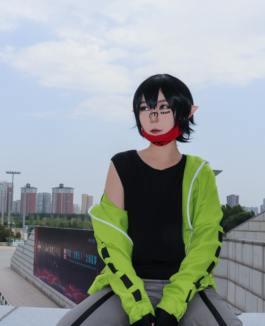 cosplay动漫《凹凸世界》卡米尔,阳光帅气的日系小清新