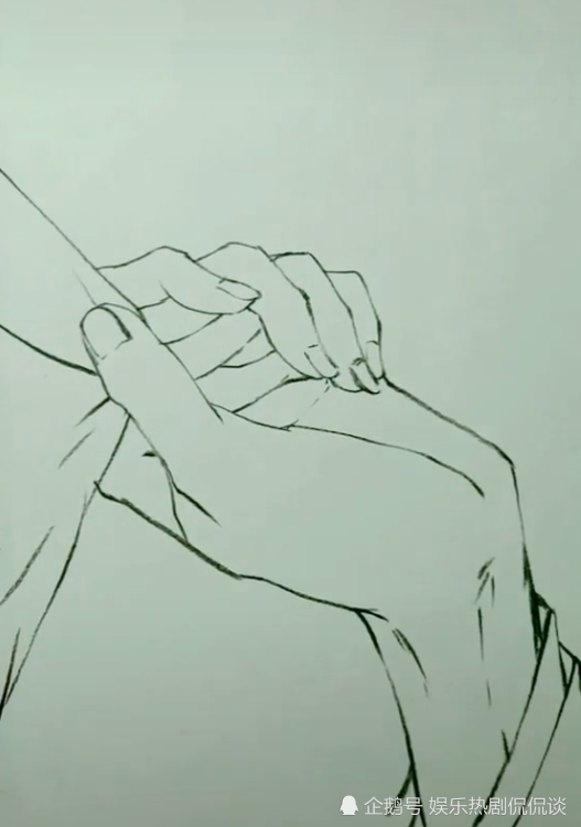 美术生随意画了一只手,以为很敷衍,看到成品后:好熟悉