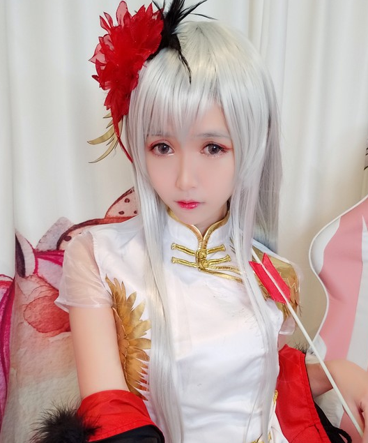 cosplay《碧蓝航线》企业,魅力十足的小姐姐