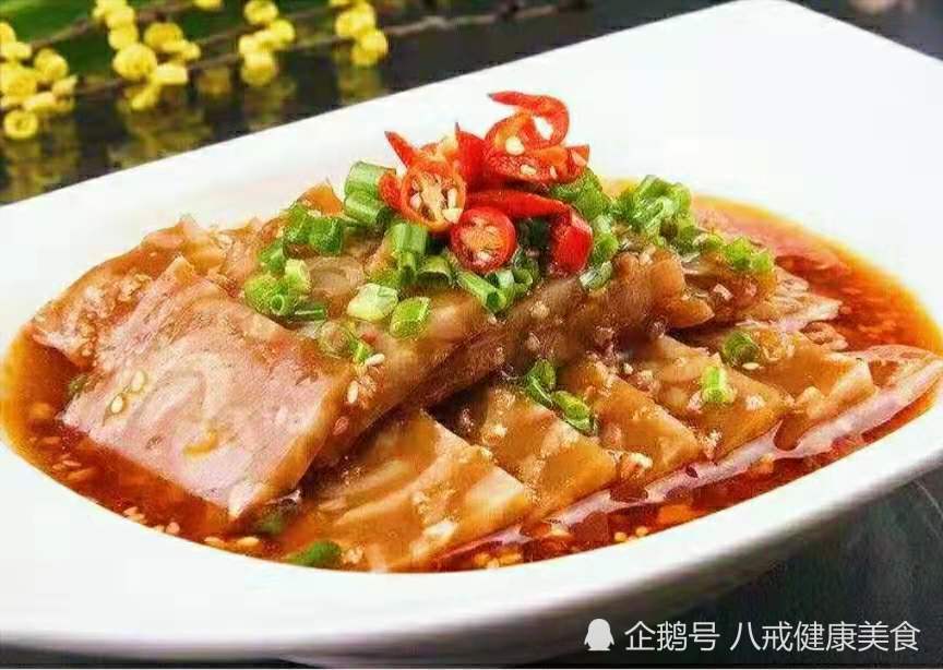 凉拌猪皮冻
