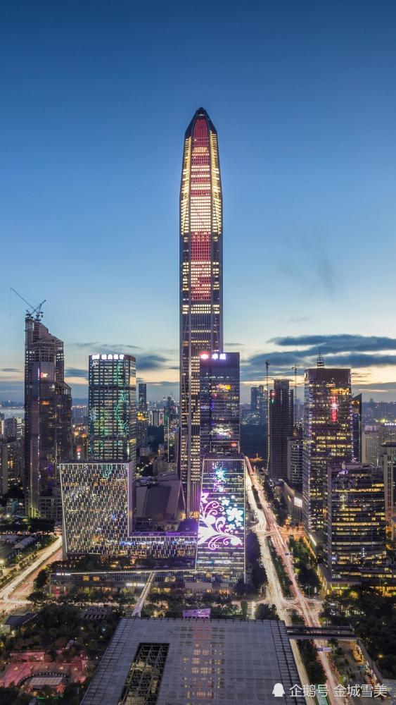 平安国际金融中心:目前是深圳第一,中国第二,世界第四