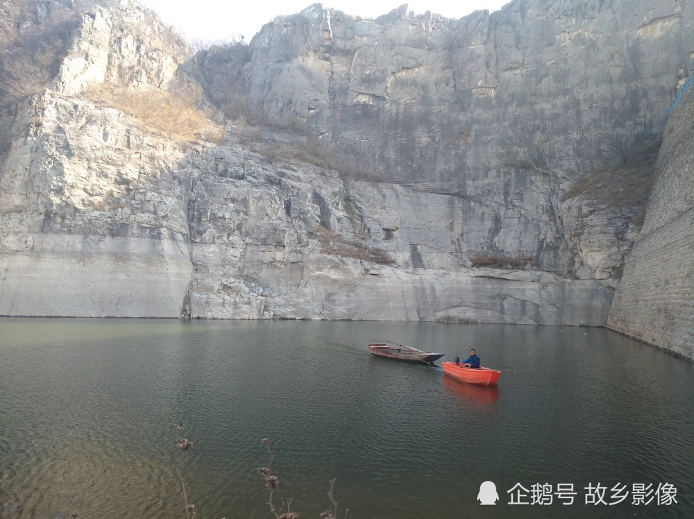 冬游河南新乡香泉水库,碧波荡漾,比想象中的大