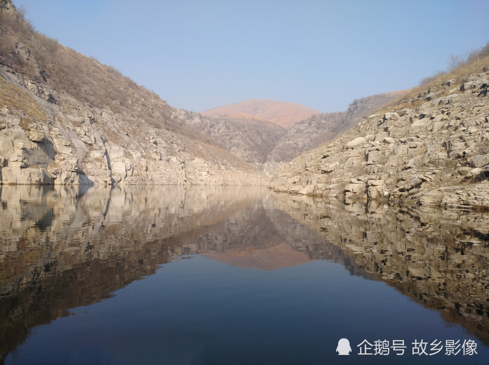 冬游河南新乡香泉水库,碧波荡漾,比想象中的大