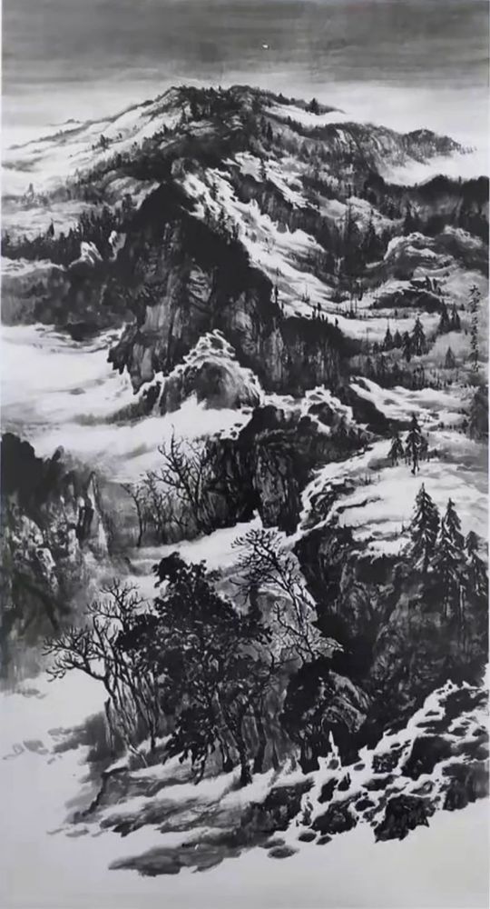 秦峰 山水画作品欣赏