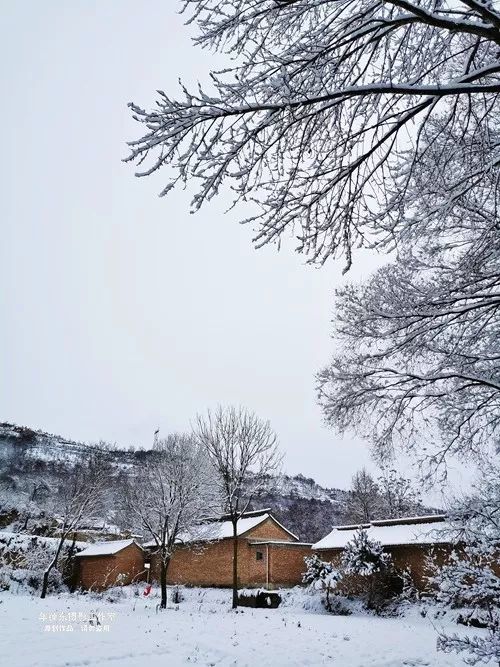 甘肃天水,一座雪的村庄就是一处解不开的乡愁
