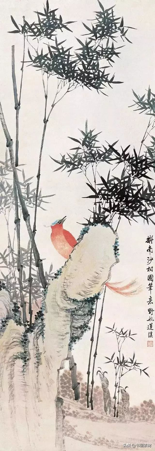 清代画家代表人物——释真然,工山水人物,仙佛,禽鱼,花卉