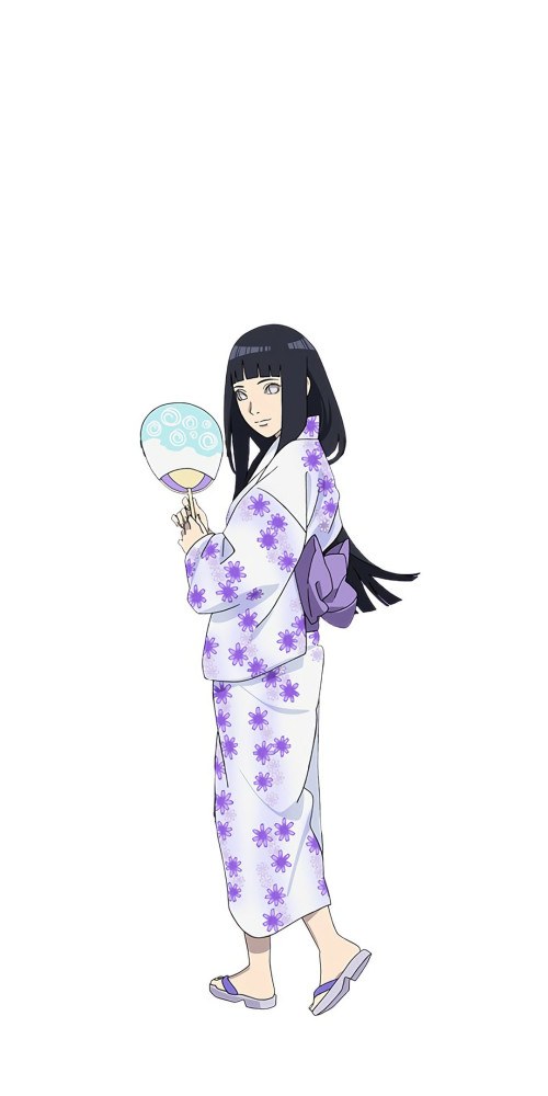 《火影忍者壁纸》小南和服手机壁纸,看小南一眼,连孩子叫什么名字都想