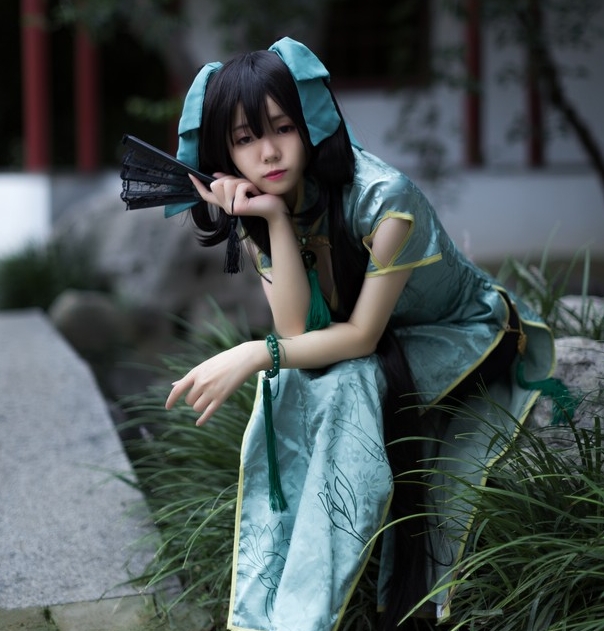 王者荣耀孙尚香cosplay,肤白貌美人见人爱