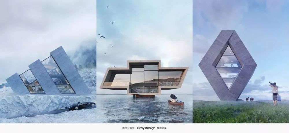 脑洞大开:设计师将经典logo变身概念建筑,太震撼了!