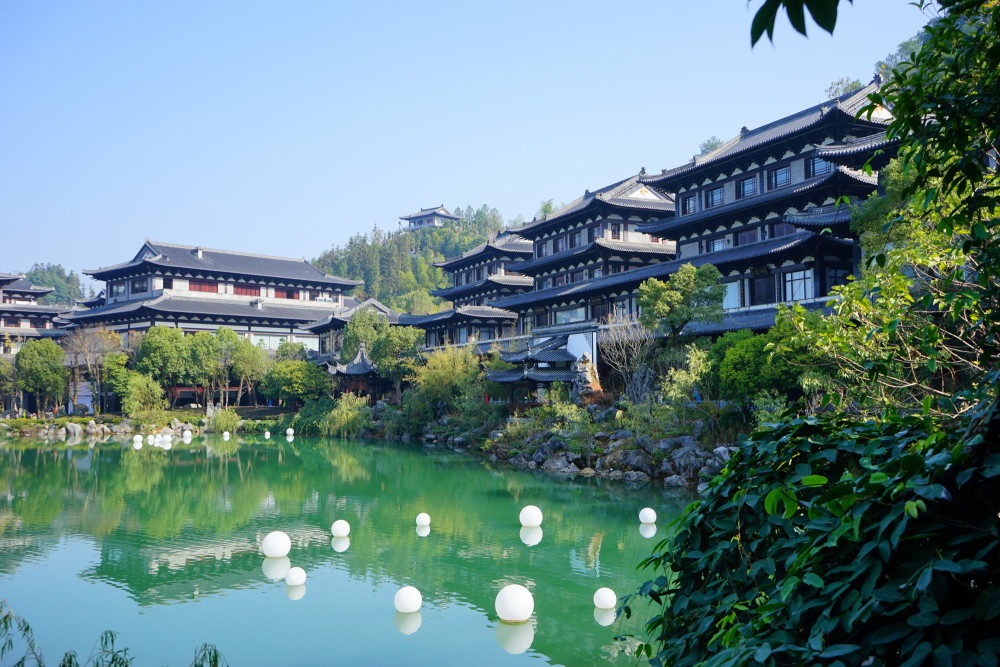 开化根宫佛国景区之园林美景