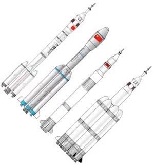 长征五号跟它比就是弟弟,新921火箭是啥样的?中国人的登月天梯