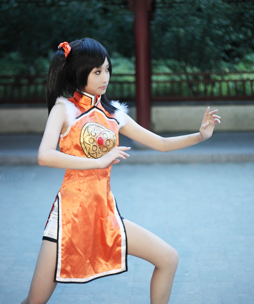 cosplay《铁拳》凌晓雨,酷帅十足的美少女