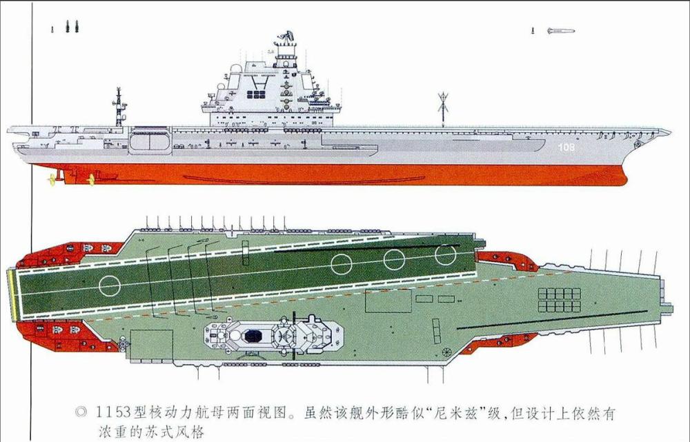 苏联下马的核动力航母计划:乌里扬诺夫斯克号只是"小妹"