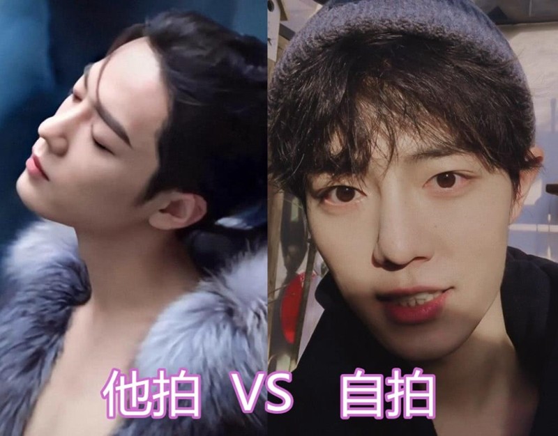 明星"他拍vs自拍",肖战精致,王一博高冷,看到周震南:淘气