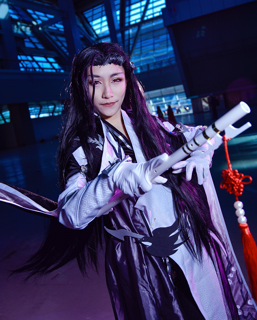 游戏《剑网三》cosplay万花,帅气十足的古风小哥哥