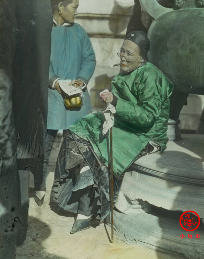 彩色老照片记录旧社会的日常,幸好没生在那个时代
