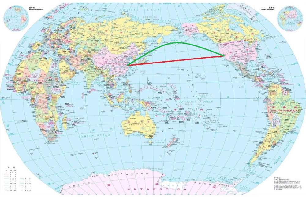 地图,旧金山,google地球,太平洋