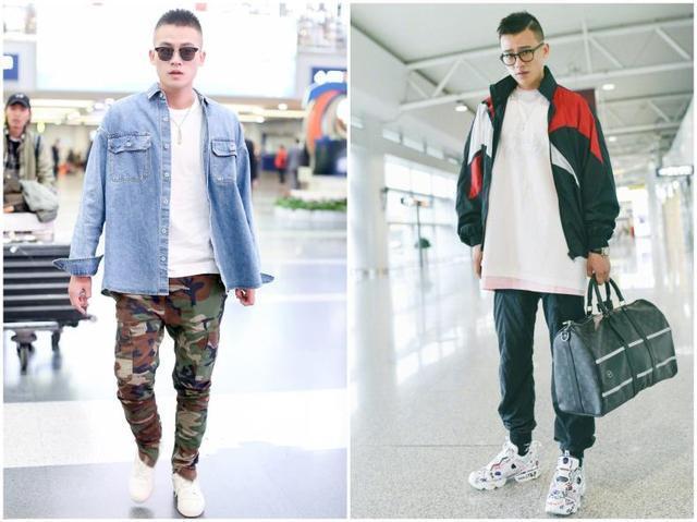 与电影痞帅硬汉形象一致,欧豪私下也是爱健身的潮流boy.