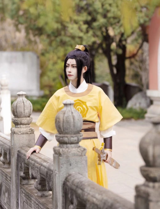 动漫《魔道祖师》金子轩cos,帅气十足气质高贵