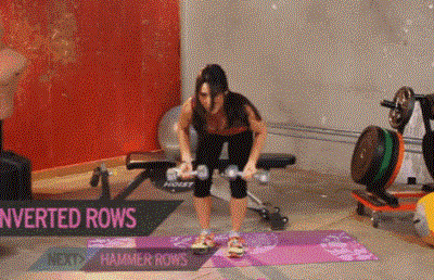 7,哑铃直腿硬拉