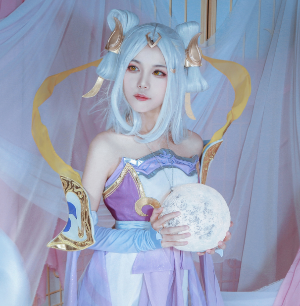 王者荣耀嫦娥cosplay,环肥燕瘦娇小玲珑