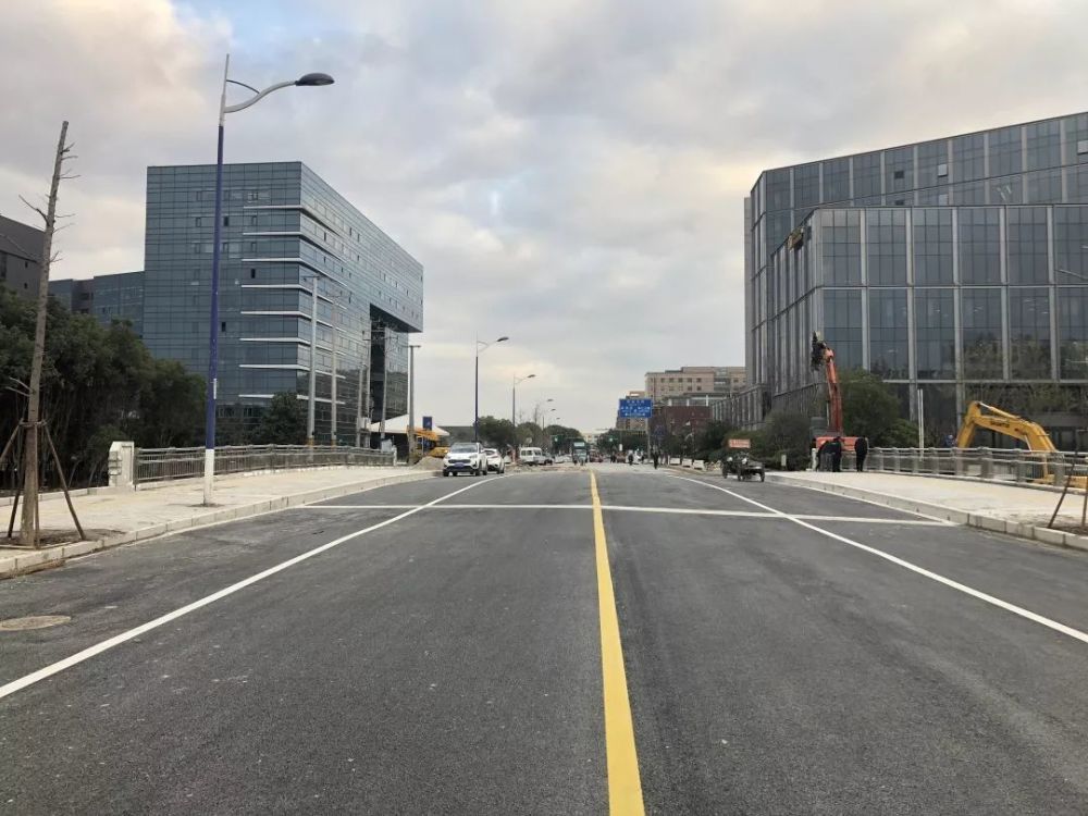 新建沙河路桥梁 来源   嘉定交发集团,北虹之星