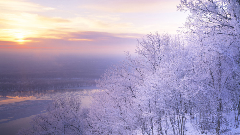 大自然雪景高清精美壁纸,大自然的奇观妙景,很是迷人