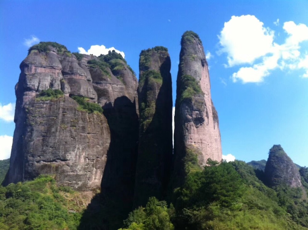 世界自然遗产,浙江,5a级景区,旅游,江郎山