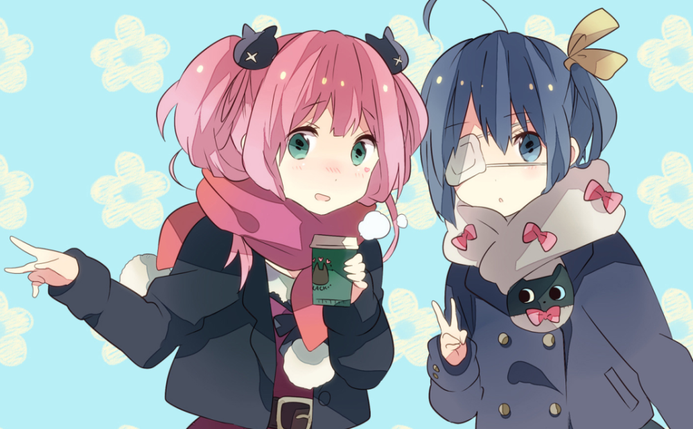 高清二次元动漫角色壁纸合集,娇艳如花的美少女