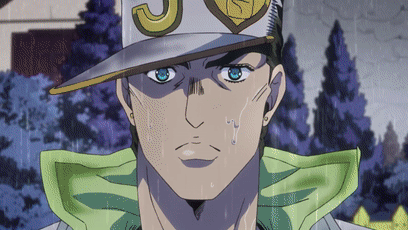 jojo之不灭钻石:疯狂的动图来袭,仗助的站姿学会了吗