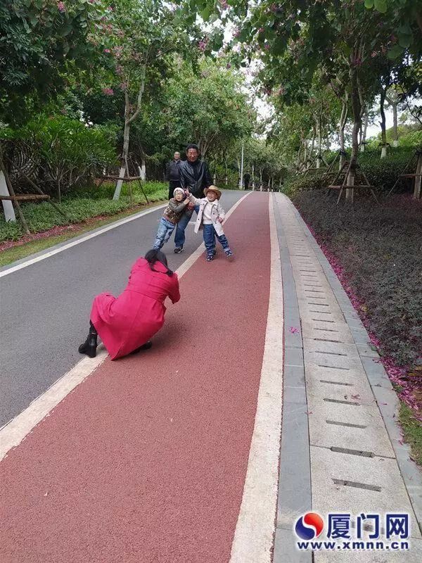 今天,厦门山海健康步道开启人从众模式 快来感受一下