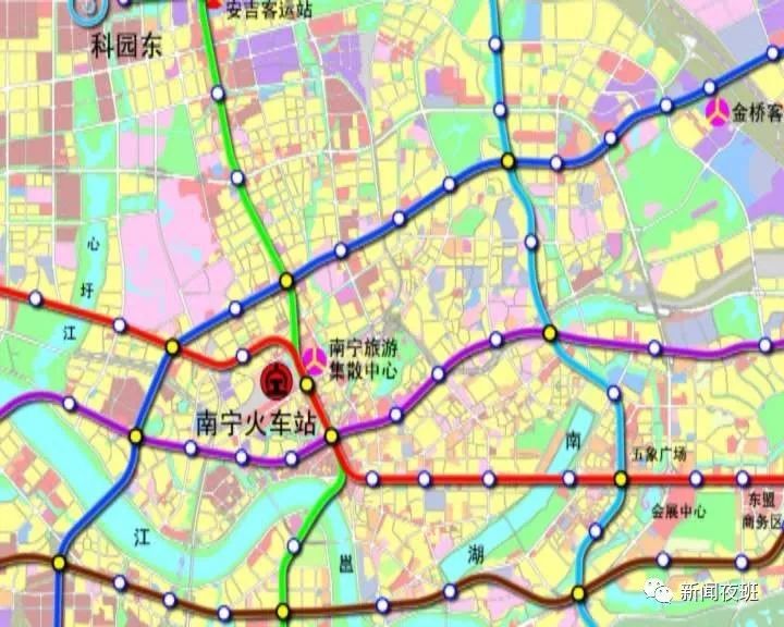 南宁地铁5号线顺利下穿地铁2号线