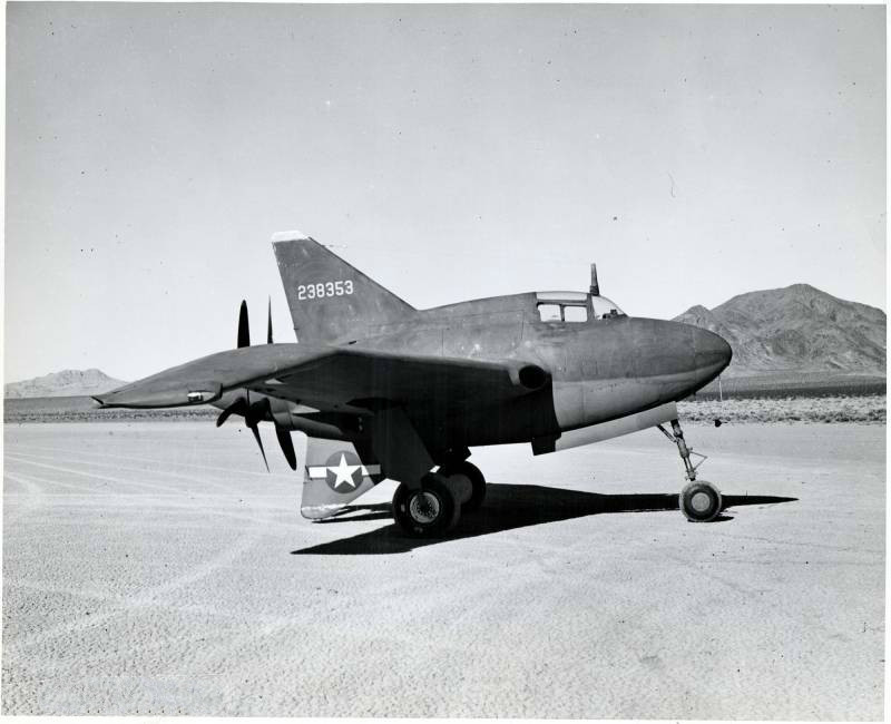 xp-56"黑子弹",美国研制的"奇葩"战斗机