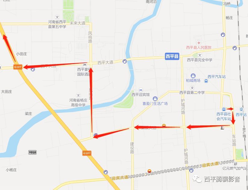 附:漯河城区公交路线如图