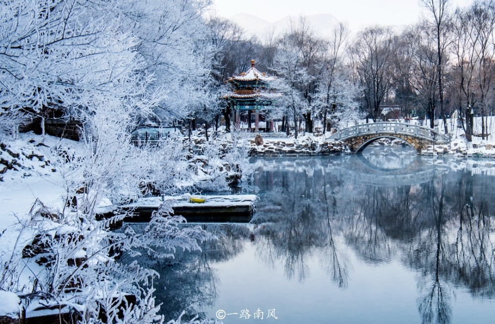 辽宁沈阳,本溪,长白山,自然奇观,雪景