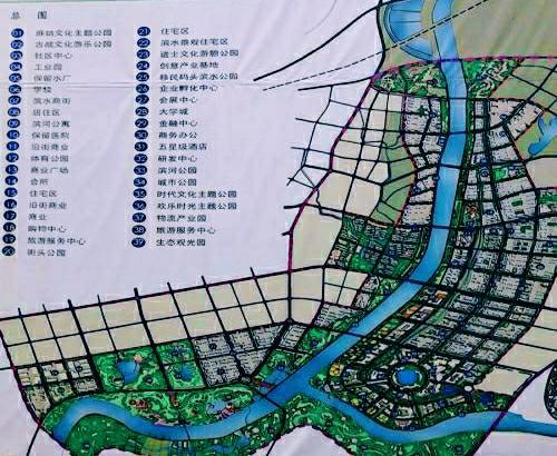 麻城的"两河四岸"未来前景如何?媲美浦东新区的三角洲