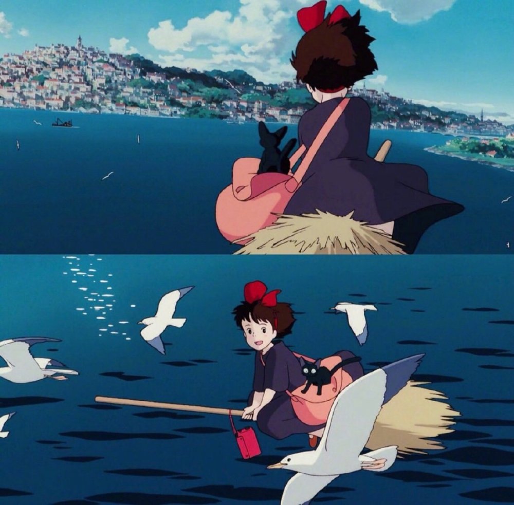 宫崎骏背景图:我可以接受失败,但绝对不能接受未奋斗过的自己