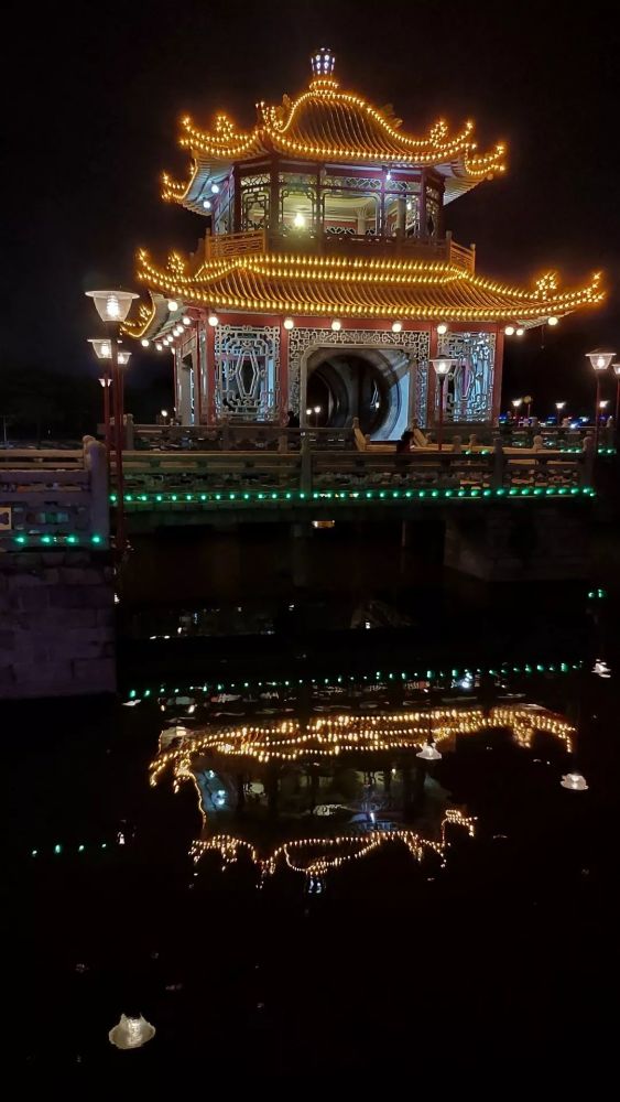 揭阳城中的夜景,已不再灯火阑珊