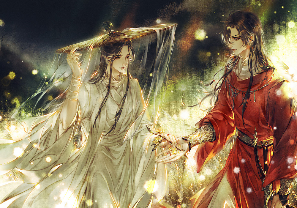 《天官赐福》追漫40万达成,灵文来送祝福了,活动仍在进行中!