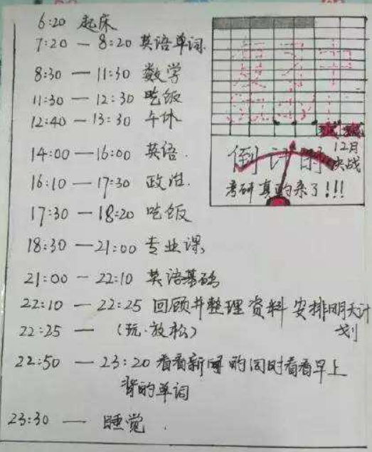 看看3种学霸的作息表,你还以为他们靠智商?这才是学霸