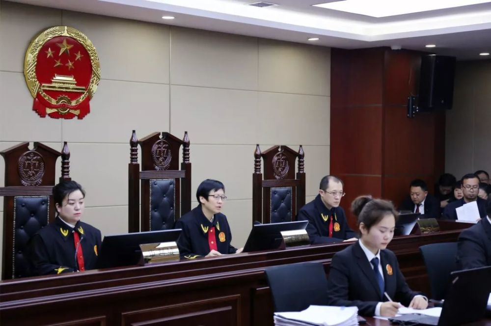 武陟县法院公开审理李某等42人涉黑案