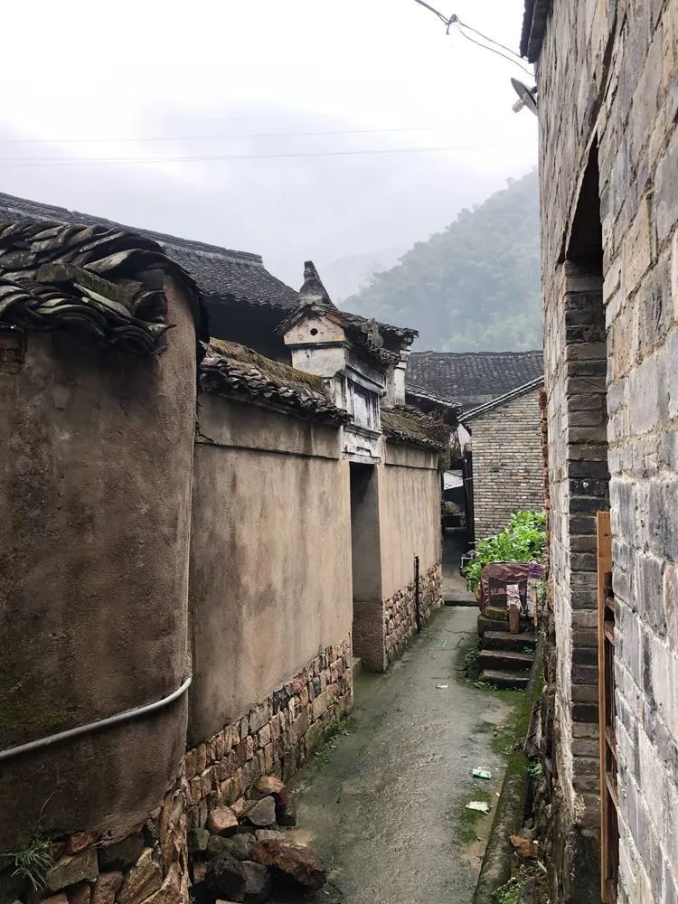 冬日宁波奉化石门古村风情
