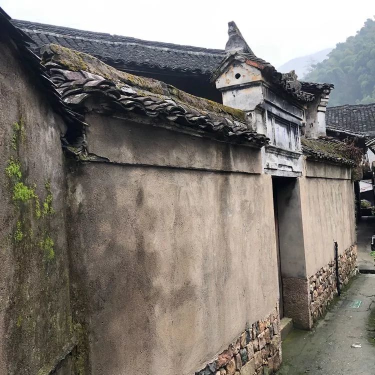 冬日宁波奉化石门古村风情