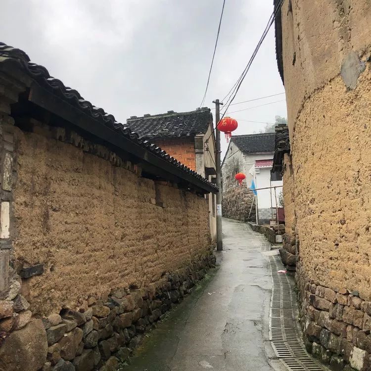 冬日宁波奉化石门古村风情